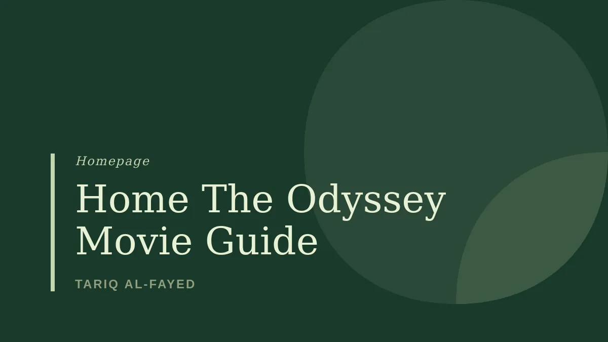 The Odyssey Movie Guide Hero Image