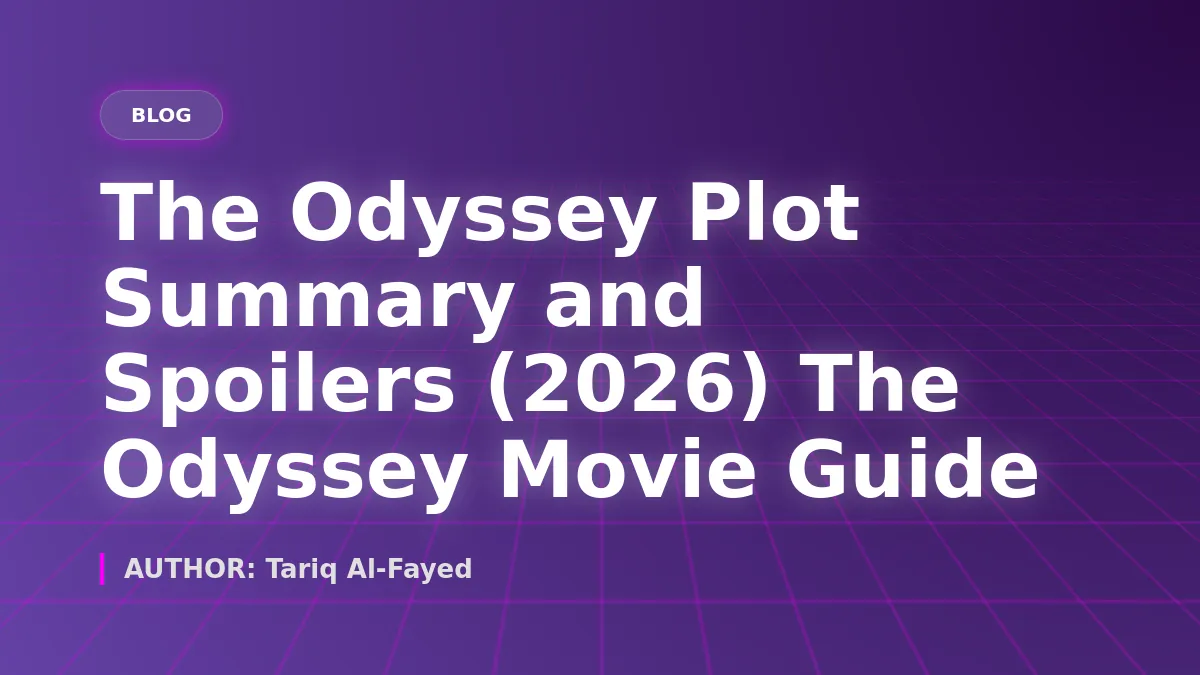 The Odyssey Plot Summary and Spoilers (2026)